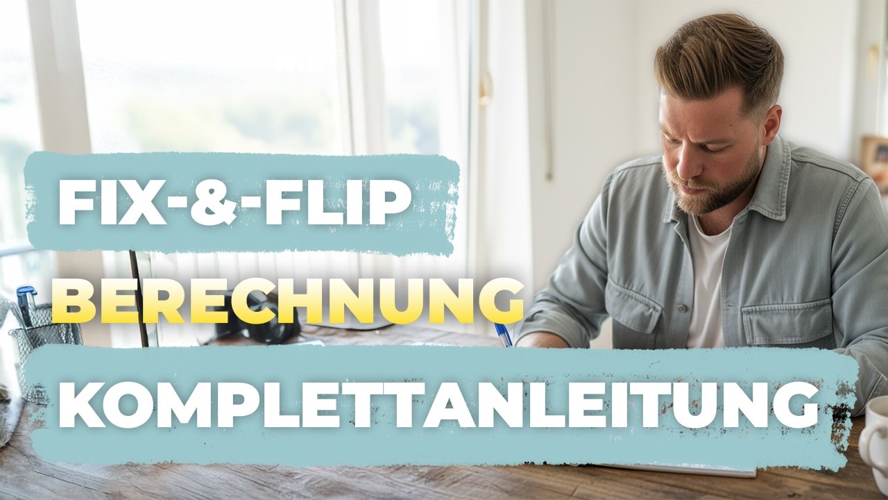 Wie du dein Fix-&-Flip richtig kalkulierst. Von A bis Z erklärt.