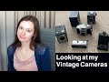 English Listening Practice: Looking at my vintage cameras