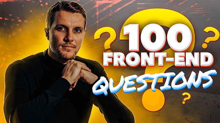 Let's do 100 Front End Interview Questions (Part 1, HTML)