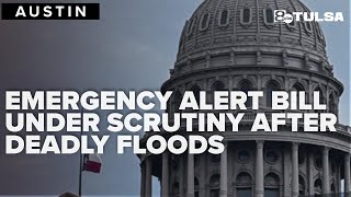 Emergency alert bill faces renewed scrutiny after deadly floods kill more than 100