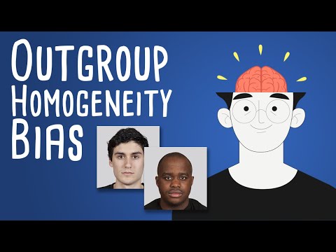 "They&rsquo;re all the same" - Psychology of the Outgroup Homogeneity Bias