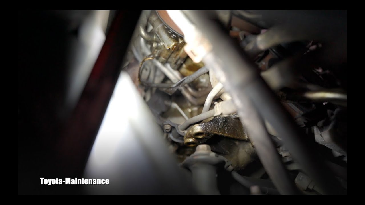 Toyota Engine 2GRFKS Timing Chain Cover Leak YouTube