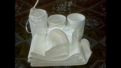 Túi lọc bụi xi măng, Túi lọc bụi PE 500, Túi lọc bụi chống tĩnh điện, ....