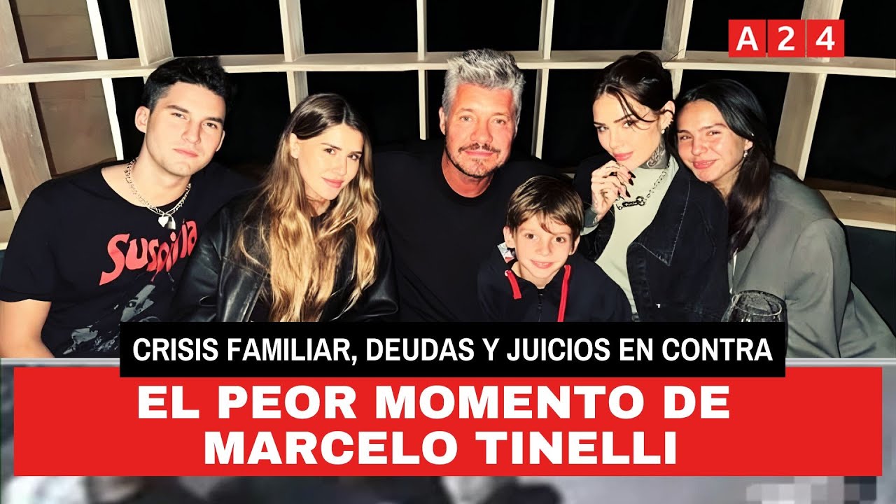 🔴 MARCELO TINELLI EN SU PEOR MOMENTO: SIN AIRE Y CON JUICIOS EN CONTRA