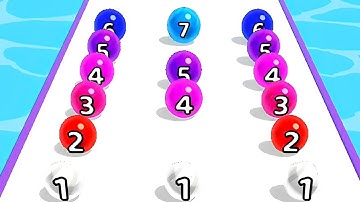 Marble Run 💥 3D Game Color Ball Race Gameplay Android IOS Level 6523