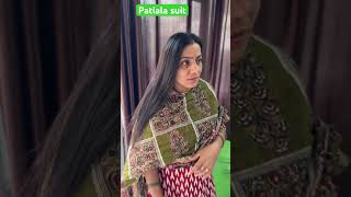 New trending Patiala suit#designer