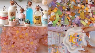 Satisfying asmr with mini bottles, keychain, pendant |cloudyshop|mini things