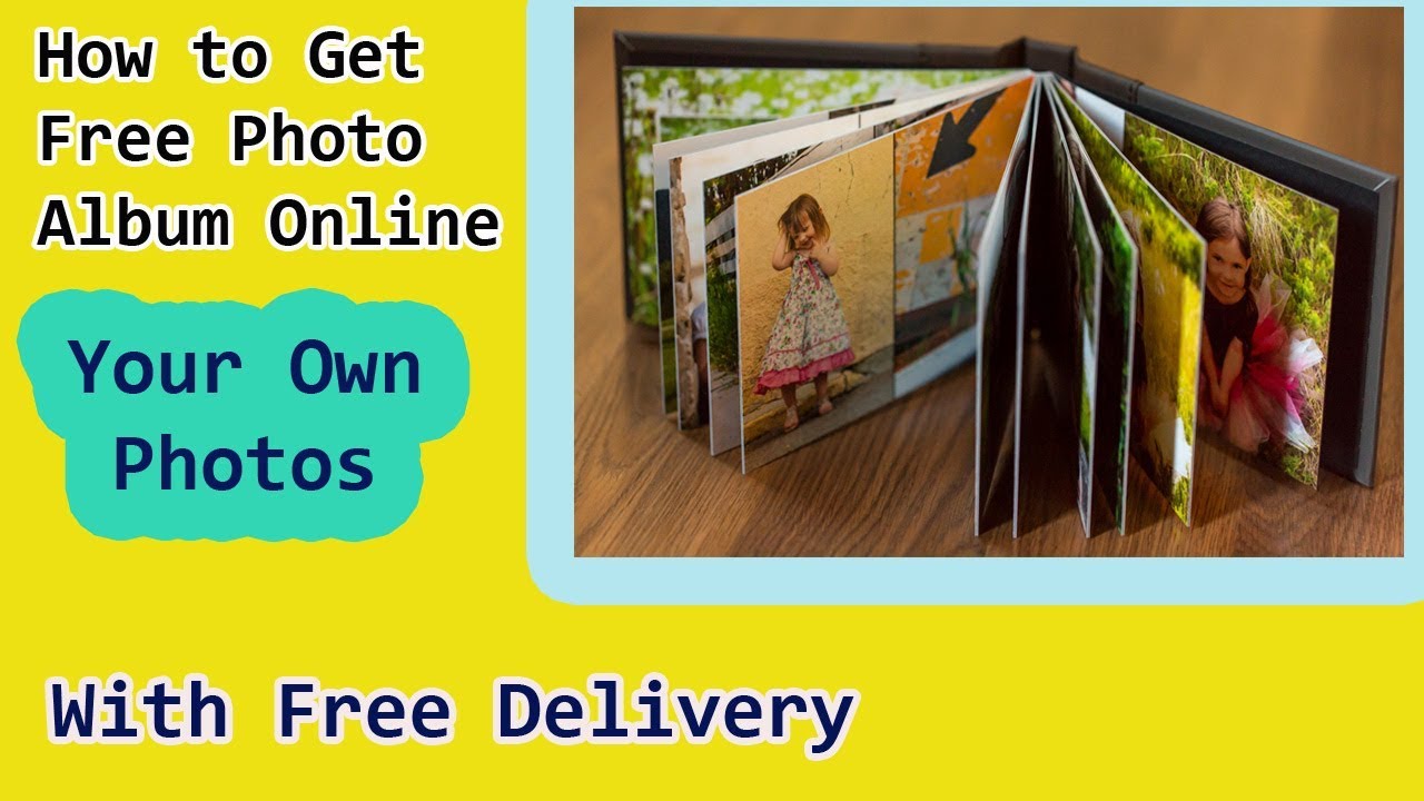 Photo Album for Free- How to get? | Free Delivery | Coupon Inside - YouTube
