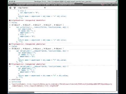 Chrome console shaking bug