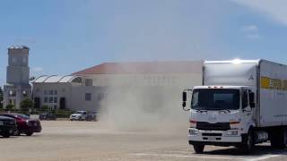 Crazy Dust Tornado in Fresno