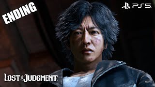LOST JUDGMENT PS5 Gameplay Walkthrough - Final Chapter - Darkest Before the Dawn - ENDING