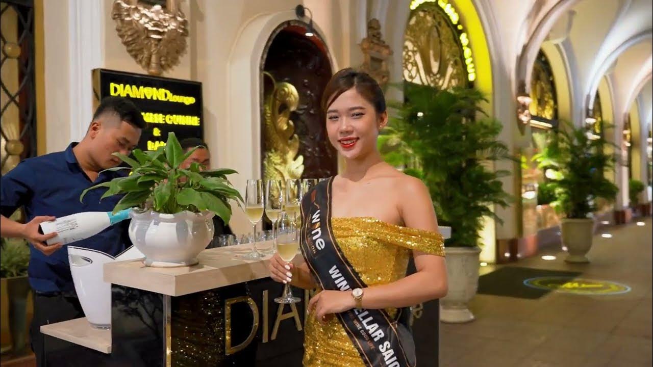 Wine Cellar SaiGon & Diamond Lounge LYNHAKY Wine Testing YouTube