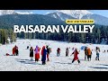 Baisaran valley pahalgam kashmir  mini switzerland  pahalgam village tour  kashmir tourism