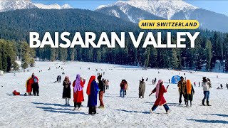 Baisaran Valley Pahalgam Kashmir Mini Switzerland Pahalgam Village Tour Kashmir Tourism