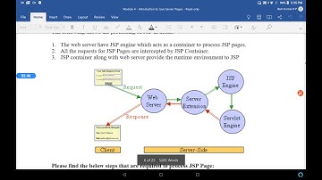 JSP  - Anatomy, Processing & Declaration Tag