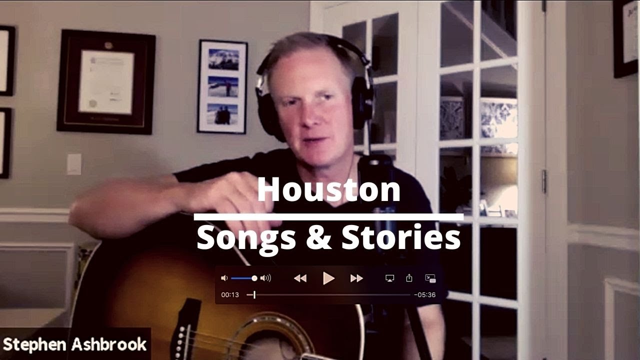 Watch Stephen Ashbrook - Houston (Performance & Song Story) on YouTube Watch Stephen Ashbrook - Houston (Performance & Song Story) on YouTube