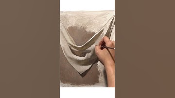 #shorts Painting Drapery