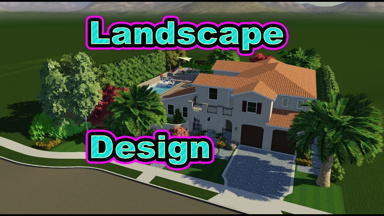 How To Create a Professional Landscape Design Using Vizterra (Landscaping  and Lawn Care) - YouTube