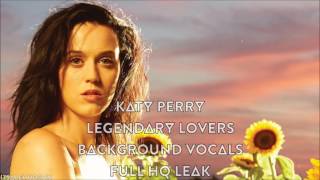 Back Vocals | Katy Perry - Legendary Lovers