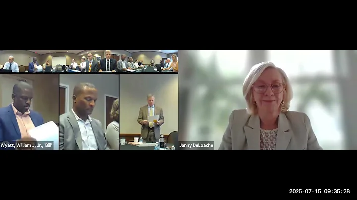 VMI Superintendent Search Committee Meeting, 15 JULY 2025