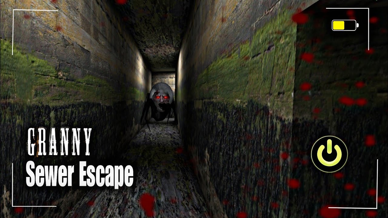 Granny Sewer Escape | Granny Hard Mode Gameplay | Granny Game | Granny ...