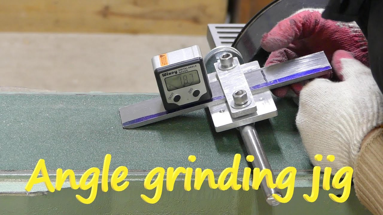 angle grinding jig YouTube