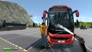 Bus Simulator : Ultimate | Awesome trip ✨️🫠 🎭 | India 🇮🇳 | Volvo 9600 | Zuuks | Drive with Devil 😈 screenshot 4