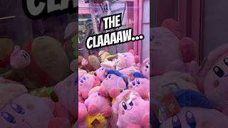 Kirby UFO Catcher! ⭐️🩷 #kirby #clawmachine #cranegame #anime #kuromi #reigen