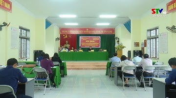 Đồng chí Chá A Của tiếp xúc cử tri tại xã Xím Vàng, Bắc Yên