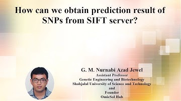5.2.2. Obtaining prediction result of SNPs from SIFT server
