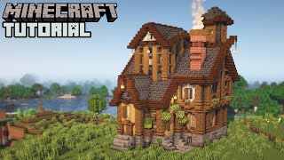 Minecraft - Large Survival House Tutorial (How to Build)