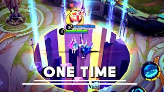 ONE TIME | ML PRESET ALIGHT MOTION TYPOGRAPHY | ROSE EDITZY