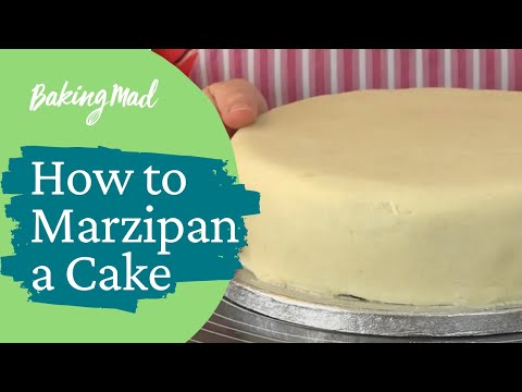 How to Marzipan a Cake | Baking Mad