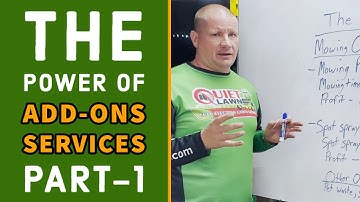 The Power Of Add Ons Services Part 1 | Electric Lawn Service