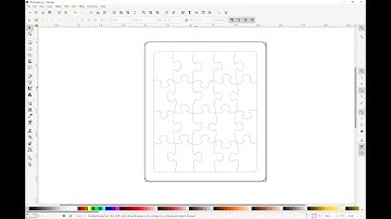 Draw puzzles with Inkscape