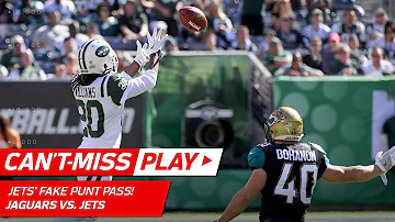 Jets Succeed w/ Gutsy Fake Punt Pass on 4th & 21! | Can't-Miss Play | NFL Wk 4 Highlights