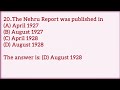 Pakistan History MCQS! Important history MCQs! History important questions...