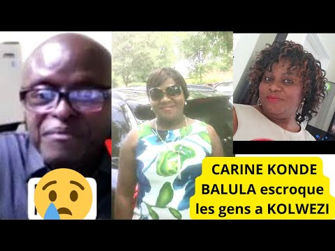 JEAN KAMWANIA ET SA NIECE CARINE ET BIJOU KONDE ESCROQUE LES GENS A KOLWEZI