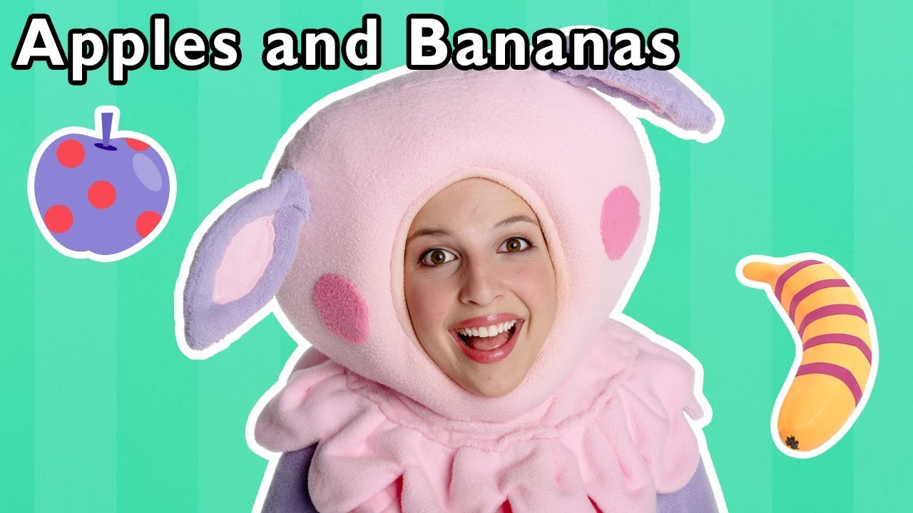 Apples and Bananas + More Mother Goose Club Nursery Rhymes YouTube