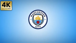 Manchester City EPL  Animated Logo Team Intro - 4K Background
