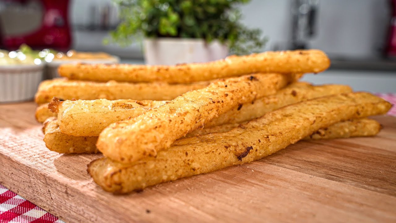 PALITINHO DE BATATA COM QUEIJO FÁCIL E RÁPIDO | CHEF LÉO OLIVEIRA