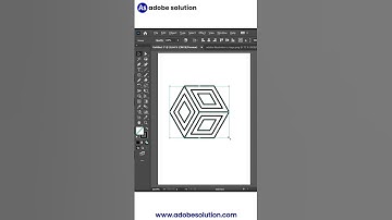 Hexagonal pattern design in adobe illustrator by adobe solution