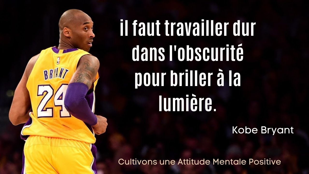 Les Meilleures Citations De Kobe Bryant Youtube