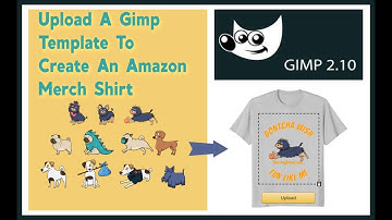 Create An Amazon Merch Shirt With A Gimp Template