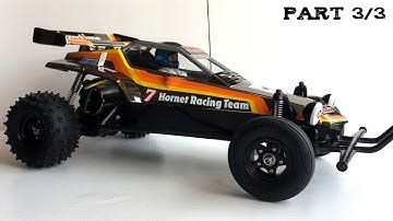 BUiLDiNG the Tamiya Hornet Ltd. Black Metallic Edition 2014 (84383) Part 3/3: Step 26-29 Time Lapse!