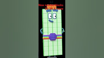 New numberblocks 33-39, & more #numberblocks