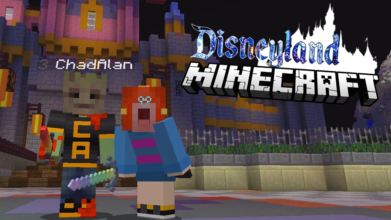 Minecraft Monday Ep157 Epic Disneyland Server Gamer Chad Radiojh Games - gamer chad youtube roblox deathrun