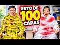 ¿100 CAPAS Aguantan? 😱 Nastya y Artem Reto por $10,000