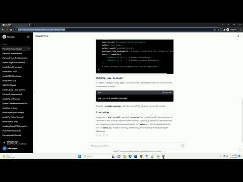 does pip install use setup py