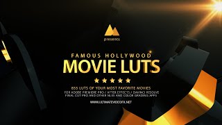 Famous Hollywood Movie Luts / Promo